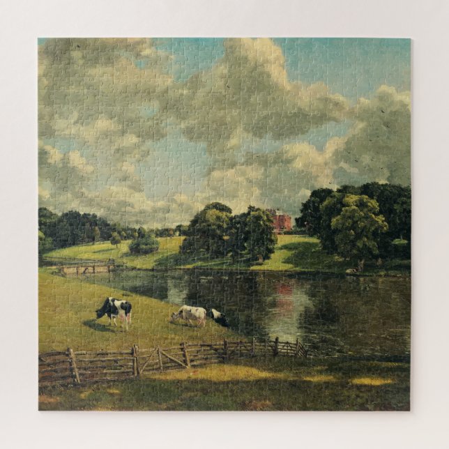 Puzzle Wivenhoe Park por John Constable (Vertical)