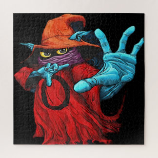 Puzzle Wizard Art, Mystical Imagery, Fantasy Design, Magi