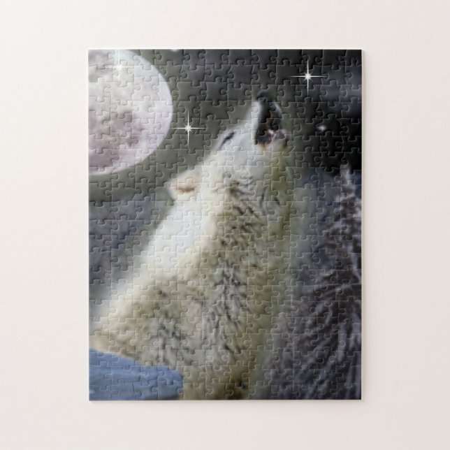 Puzzle Wolf (Vertical)