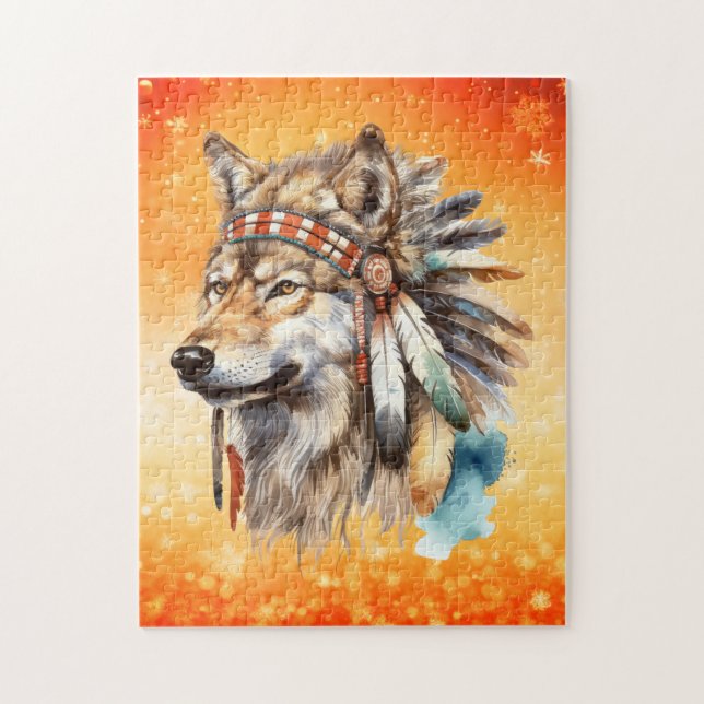 Puzzle Wolf (Vertical)
