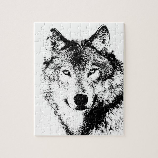 Puzzle Wolf (Vertical)