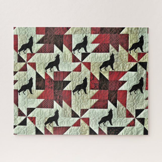 Puzzle Wolf (Horizontal)