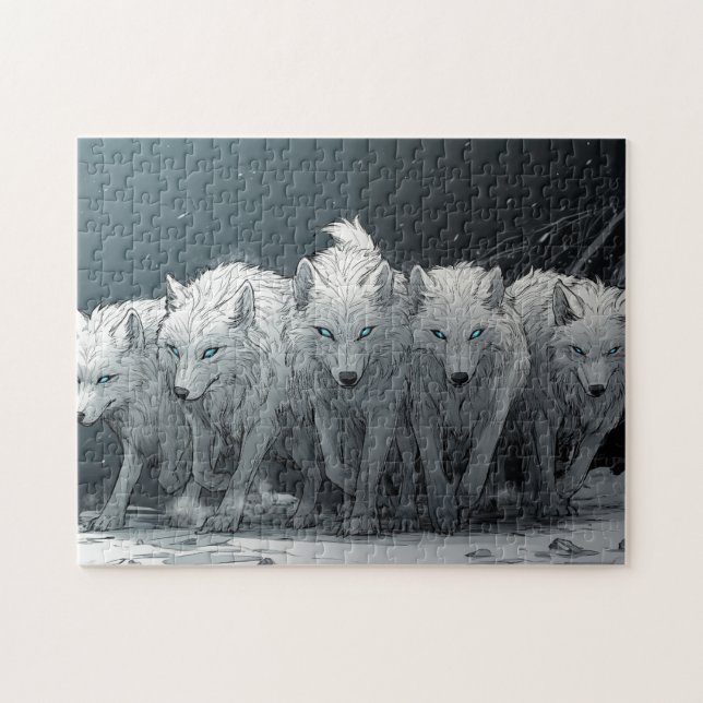 Puzzle Wolf Pack (Horizontal)