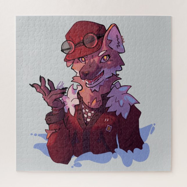 Puzzle Wolf puzzel  (Vertical)