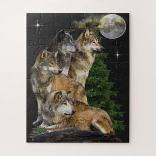 Puzzle Wolf y Moon