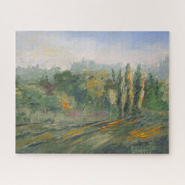 Puzzle Woodland Impressionistic Painting Challenging