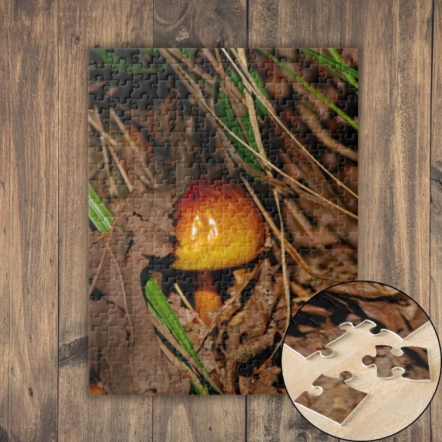 Puzzle Woodland Mushroom (Woodland Mushroom Jigsaw Puzzle)
