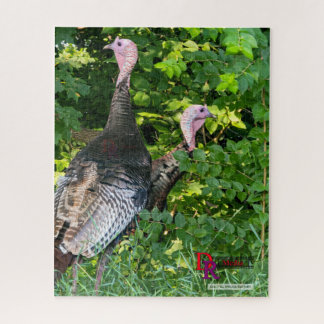 Puzzle "Woodland Watch: Salvaje dúo turco"