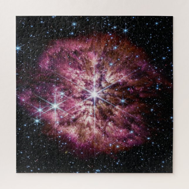 Puzzle WR 124 Star & Nebula | Estrellas brillantes | JWST (Vertical)