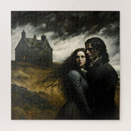 Puzzle Wuthering Heights, Emily Bronte Gothic Literature