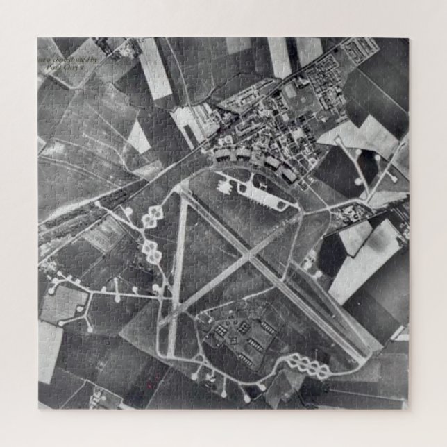 Puzzle WW2 Airbase Jigsaw ,Retos (Vertical)