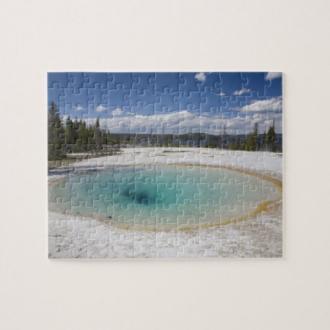 Puzzle WY, Parque Nacional Yellowstone, West Thumb Geyser (Horizontal)