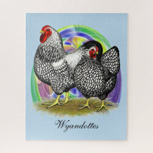 Puzzle Wyandotte: Pareja de Huevos de Pascua