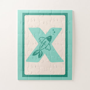 Puzzle 🩻X es para radiografía – divertido alfabeto educa