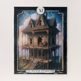 Puzzle XI La Fundación Crackeada - Construida en Tarot Se