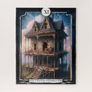 Puzzle XI La Fundación Crackeada - Construida en Tarot Se