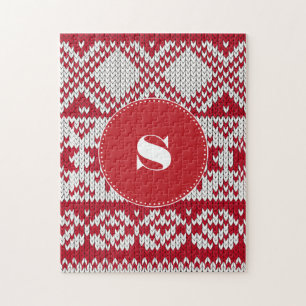 Puzzle Xmas de punto