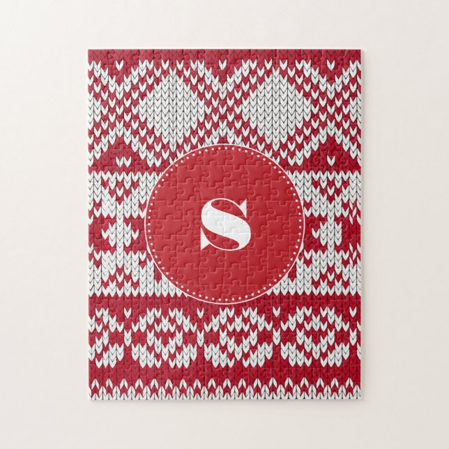 Puzzle Xmas de punto (Vertical)