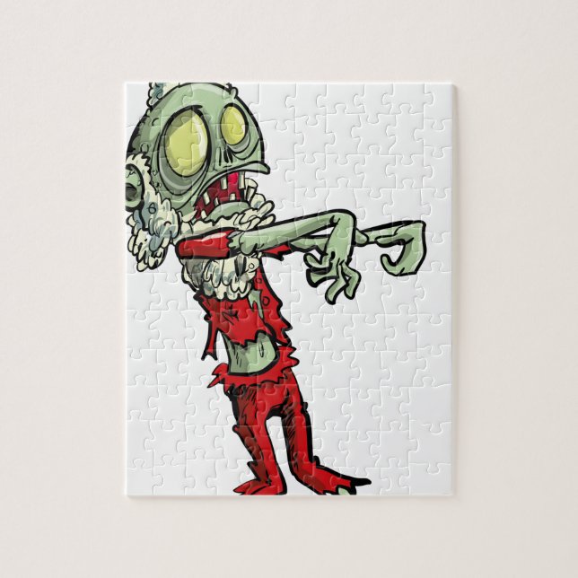 Puzzle xmas zombie santa claus (Vertical)