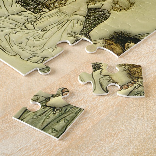 Puzzle Y una canción de hadas - Arturo Rackham (Lado)