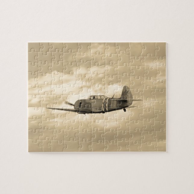 Puzzle Yak 11 en vuelo (Horizontal)