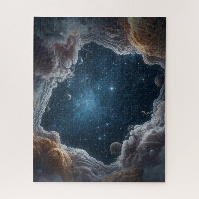 Puzzle Yarn Stars (Vertical)