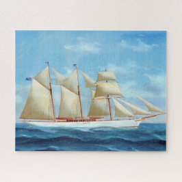 Puzzle Yate de vapor Lady Torfrida 1910