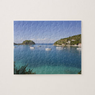 Puzzle Yates anclados, Lakka, Paxos, Grecia
