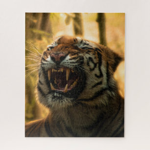 Puzzle Yawning Majestuoso Rey de la Selva