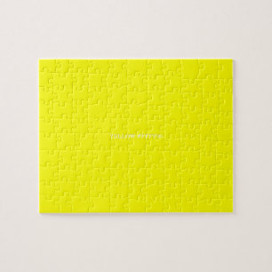 Puzzle yellow