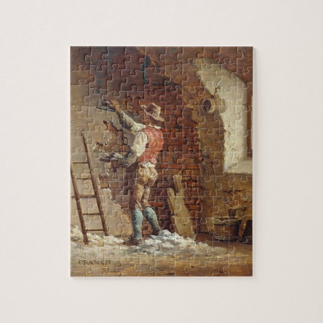 Puzzle Yesero, c.1807 (aceite en el panel) (Vertical)