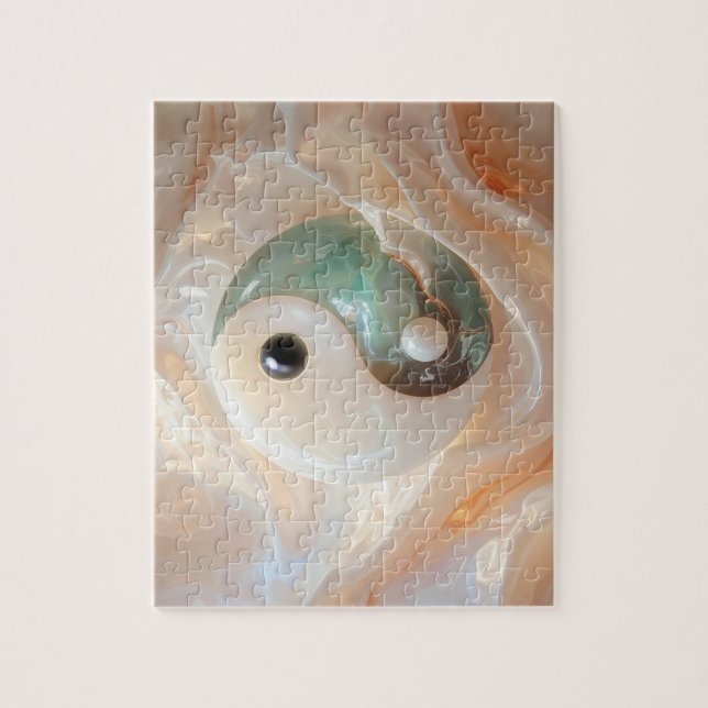 Puzzle YIN AND YANG - Yijing (Vertical)