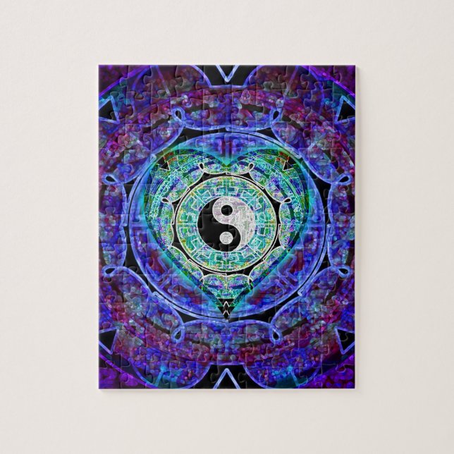 Puzzle Yin Yang Energy Flow (Vertical)