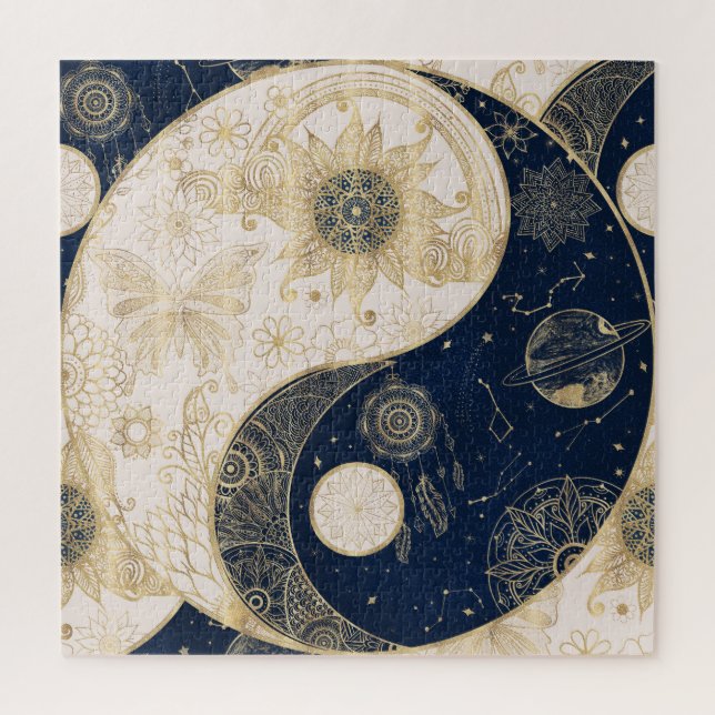 Puzzle Yin Yang Night Day de Creative Gold (Vertical)