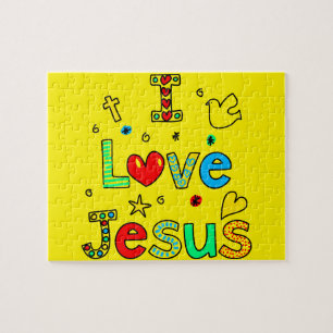 Puzzle Yo amo a Jesús