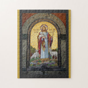 Puzzle "YO SOY EL BUEN PASTOR" John 10:11 Mosaic Art