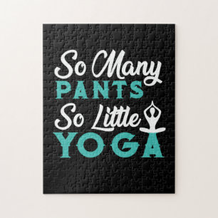 Puzzle Yoga Lover Tantos Pantalones Tan Pequeño Yoga
