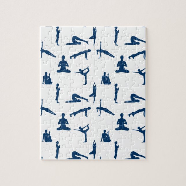 Puzzle Yoga Poses (Vertical)