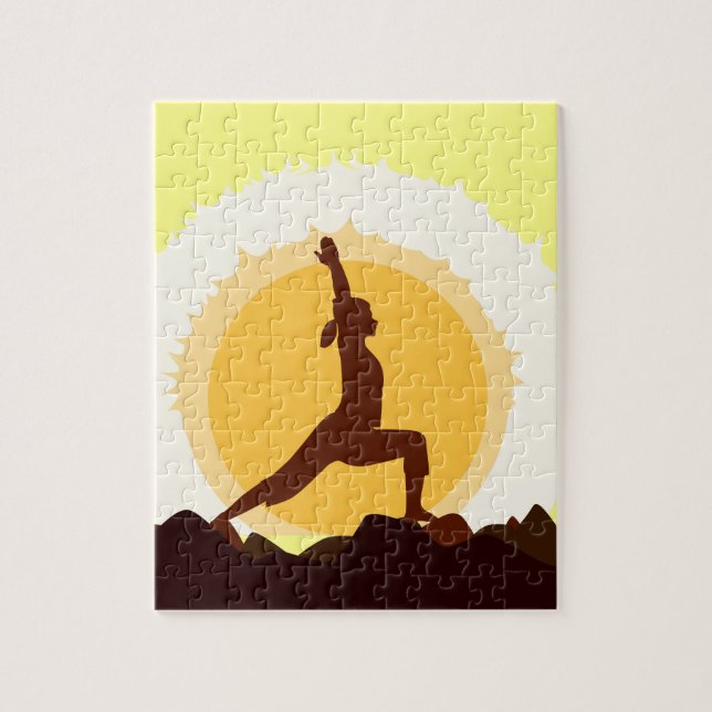 Puzzle Yoga Sunset (Vertical)