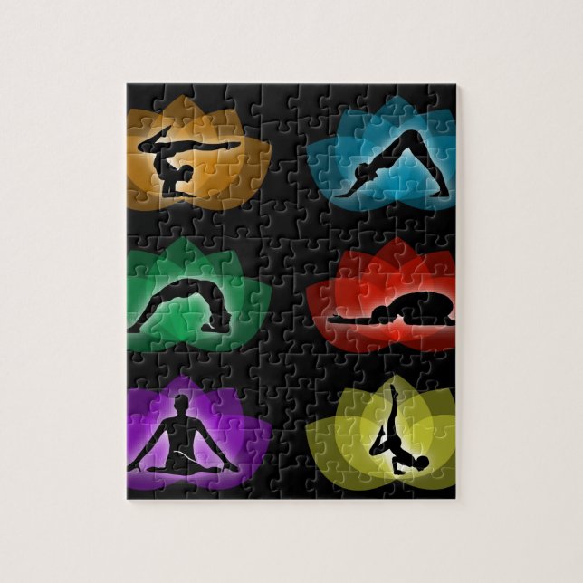 Puzzle yoga y meditación (Vertical)