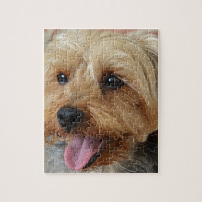 Puzzle Yorkie Zac (Vertical)
