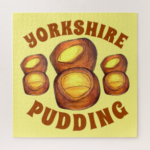 Puzzle Yorkshire Pudding Inglaterra Reino Unido Comida br