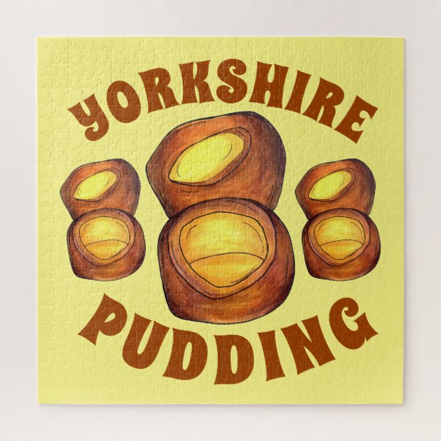 Puzzle Yorkshire Pudding Inglaterra Reino Unido Comida br (Vertical)