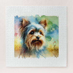 Puzzle Yorkshire Terrier 080724AREF106 - Watercolor