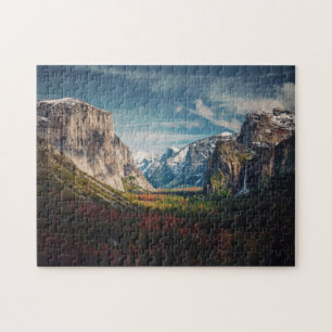 Puzzle Yosemite Tunnel View Travel Photo California