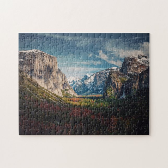 Puzzle Yosemite Tunnel View Travel Photo California (Horizontal)