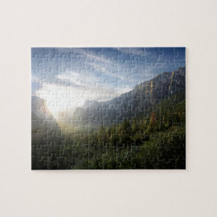 Puzzle Yosemite Valley Sunrise desde el punto de inspirac