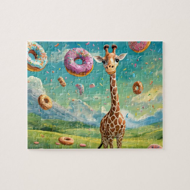 Puzzle Yummy - Amo a los donuts (Horizontal)