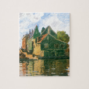 Puzzle Zaandam, canal de Claude Monet