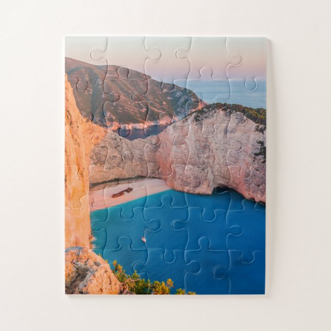 Puzzle Zakynthos, Grecia.  (Vertical)